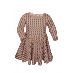 Set mama/fiica rochii tricot roz