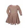 Set mama/fiica rochii tricot roz