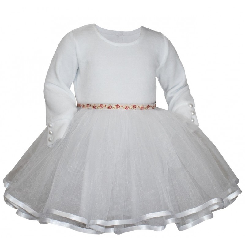 Rochie fata, alba stil printesa