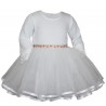 Rochie fata, alba stil printesa