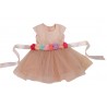 Set mama fiica rochii tull, roz pudra
