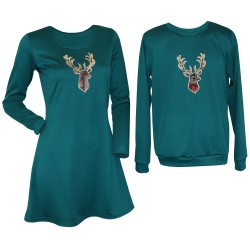 Set cuplu, rochie si bluza...