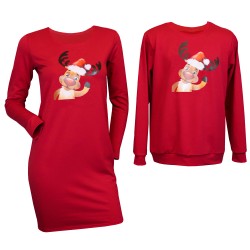 Set cuplu, rochie si bluza,...